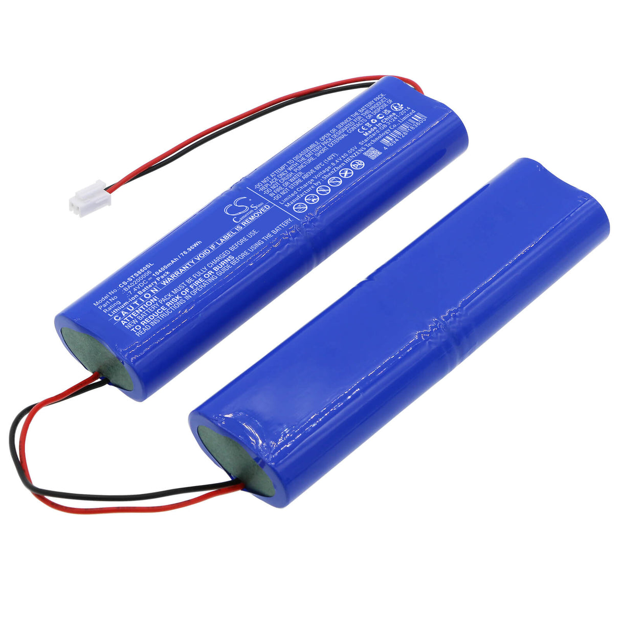 7.4V, Li-ion, 10400mAh, Equipment battery fits Southern, Ba0200006, S86 GPS, Southern S86 Gps, 76.96Wh Equipment, Survey, Test Cameron Sino Technology Limited