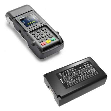 7.4V, Li-ion, 1100mAh, Barcode Scanner battery fits Worldline, Yoximo, 8.14Wh Barcode Scanner Cameron Sino Technology Limited