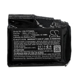 7.4V, Li-ion, 1100mAh, Heated Clothes battery fits Fly Racing, 476-2900-5, Heated Glove, Ignitor Gloves, 8.14Wh Heated Clothes Cameron Sino Technology Limited