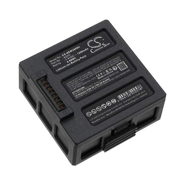 7.4v, Li-ion, 1200mah, Drone Battery Fits AEE Sparrow 360, 8.88wh Drones Cameron Sino Technology Limited   