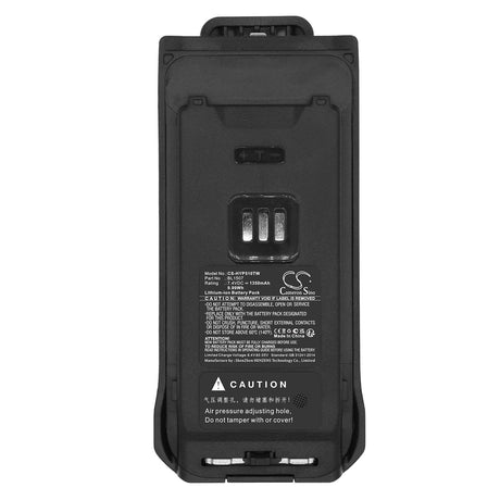 7.4V, Li-ion, 1350mAh, Two-Way Radio battery fits Hytera, Bl1507, Ap515, Ap588, 9.99Wh Two-Way Radio Cameron Sino Technology Limited
