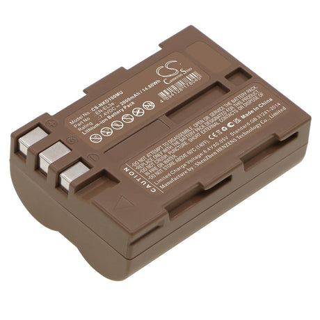 7.4V, Li-ion, 2000mAh, Camera battery fits Nikon, En-el3e, D100, D200, 14.8Wh Camera Cameron Sino Technology Limited (Camera)
