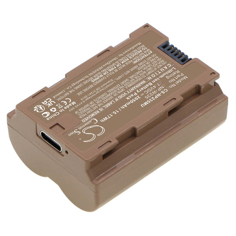 7.4V, Li-ion, 2050mAh, Camera battery fits Fujifilm, Np-w235, Gfx100s, Gfx50s Ii, 15.17Wh Camera Cameron Sino Technology Limited (Camera)