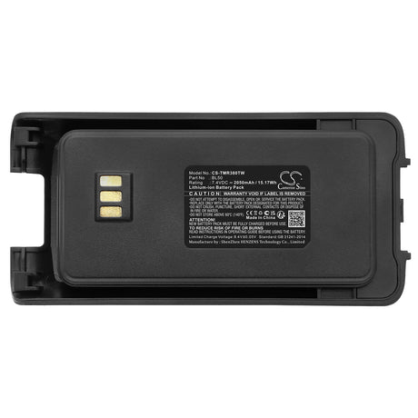 7.4V, Li-ion, 2050mAh, Two-Way Radio battery fits Harico, Tytera, Tetevis, Smartcom, Retevis, Bl50, P73, 15.17Wh Two-Way Radio Cameron Sino Technology Limited