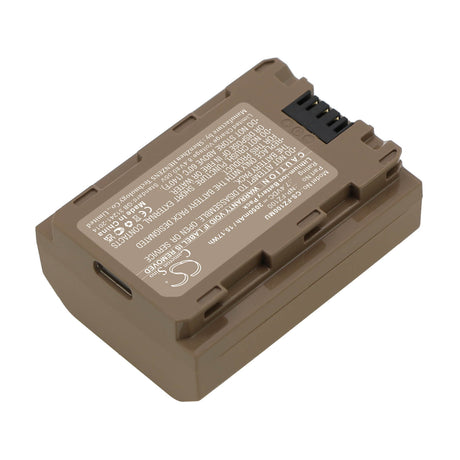 7.4V, Li-ion, 2050mAh, Camera battery fits Sony, Np-fz100, A7 Mark 3, A7r Mark 3, 15.17Wh Camera Cameron Sino Technology Limited (Camera)
