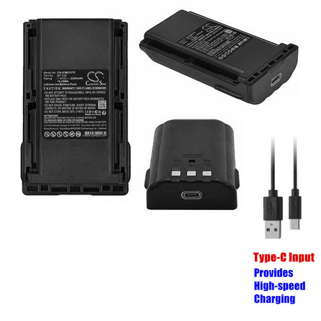 7.4V, Li-ion, 2200mAh, Two-Way Radio Battery fits Icom, Ic-4011, Ic-a14, 16.28Wh Two-Way Radio Cameron Sino Technology Limited