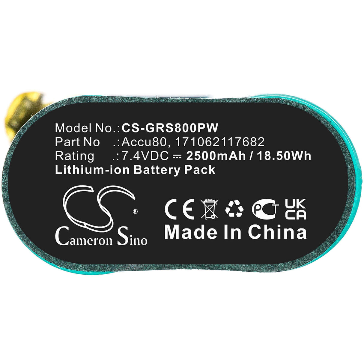 7.4V, Li-ion, 2500mAh, Gardening Tools battery fits Wolf Garten, Gardena, 171062117682, 8803, 8824, 18.50Wh Gardening Tools Cameron Sino Technology Limited (Power Tools)