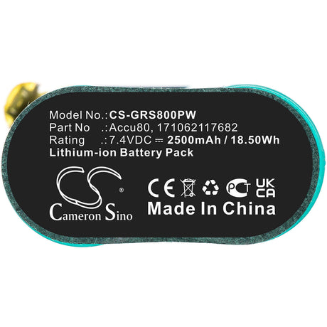 7.4V, Li-ion, 2500mAh, Gardening Tools battery fits Wolf Garten, Gardena, 171062117682, 8803, 8824, 18.50Wh Gardening Tools Cameron Sino Technology Limited (Power Tools)
