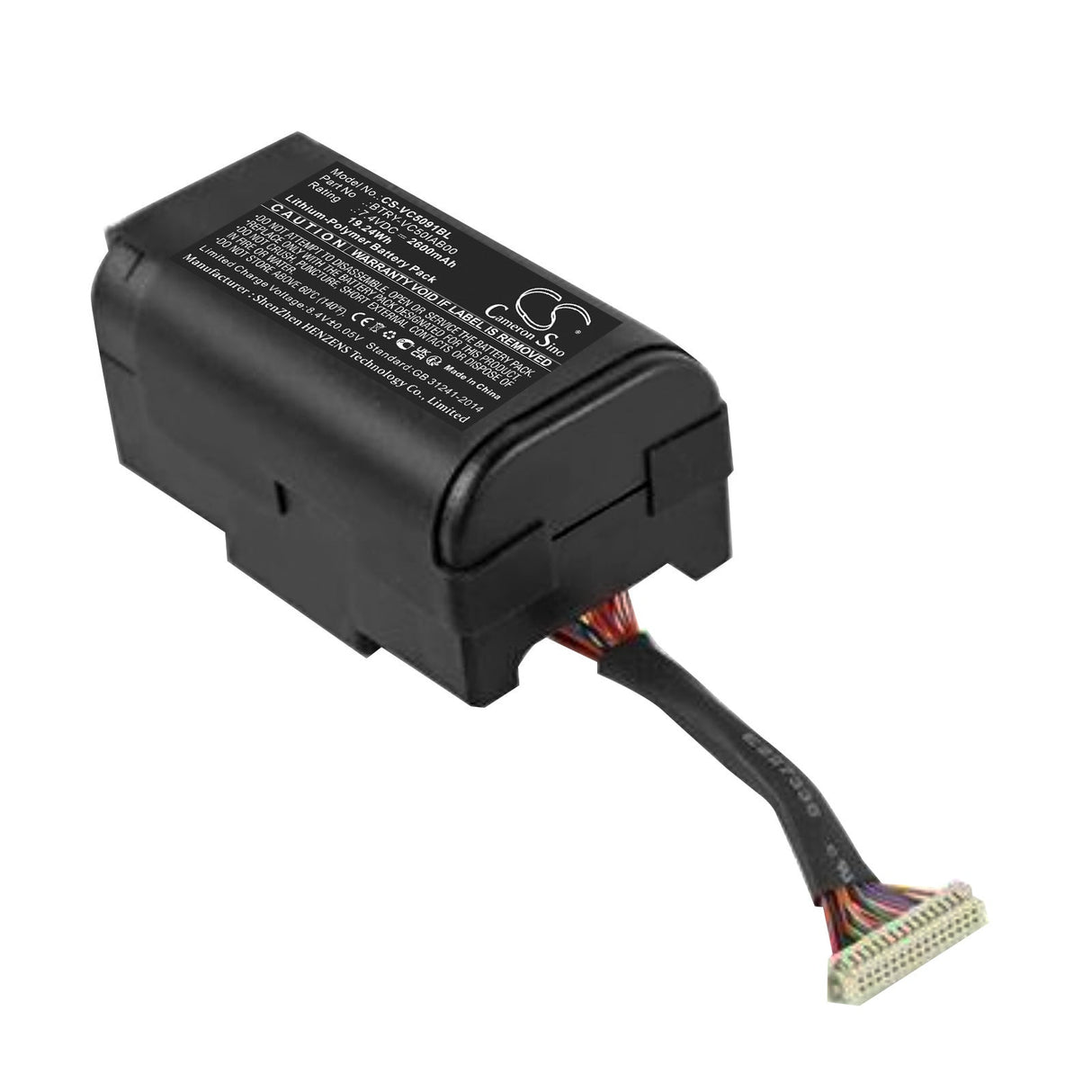 7.4v, Li-ion, 2600mah, Barcode Scanner Battery Fits Symbol Vc5090, 19.24wh Barcode Scanner Cameron Sino Technology Limited   