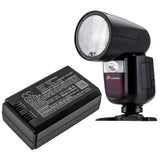 7.4v, Li-ion, 2600mah, Strobe Lighting Battery Fit's Godox, V1, 19.24wh Strobe Lighting Cameron Sino Technology Limited
