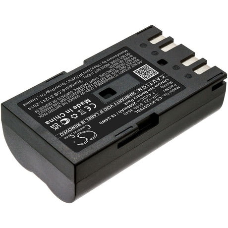 7.4V, Li-ion, 2600mAh, Thermal Camera battery fits Keysight, 5190-3540, U5752a, U5855, 19.24Wh Thermal Camera Cameron Sino Technology Limited