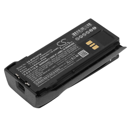 7.4V, Li-ion, 2600mAh, Two-Way Radio battery fits Motorola, Pmnn4407, R7, R7a, 19.24Wh Two-Way Radio Cameron Sino Technology Limited