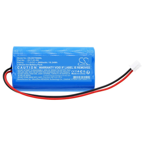 7.4V, Li-ion, 2600mAh, Electronic Scales battery fits Tree, Dct-50-rb, Dct-50, 19.24Wh Electronic Scales Cameron Sino Technology Limited