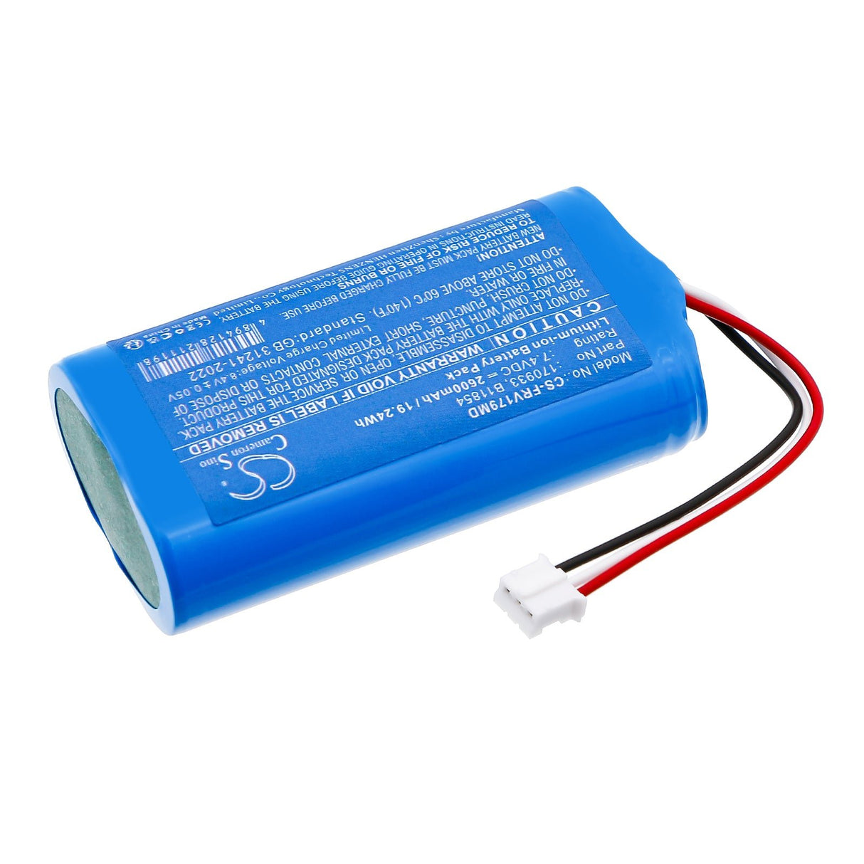 7.4V, Li-ion, 2600mAh, Medical battery fits Fresenius, Agilia Sp Mc, Agilia Sp Mc Wifi, 19.24Wh Medical Cameron Sino Technology Limited (Medical)
