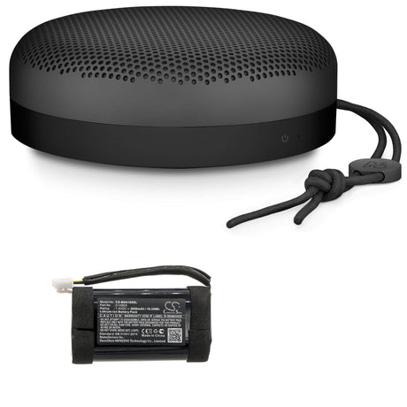 7.4V, Li-ion, 2600mAh, Speaker battery fits Bang & Olufsen, Beoplay A1, 19.24Wh Speaker Cameron Sino Technology Limited