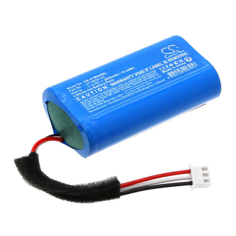 7.4V, Li-ion, 2600mAh, Speaker battery fits Creative, Mf8405, Muvo Go, 19.24Wh Speaker Cameron Sino Technology Limited