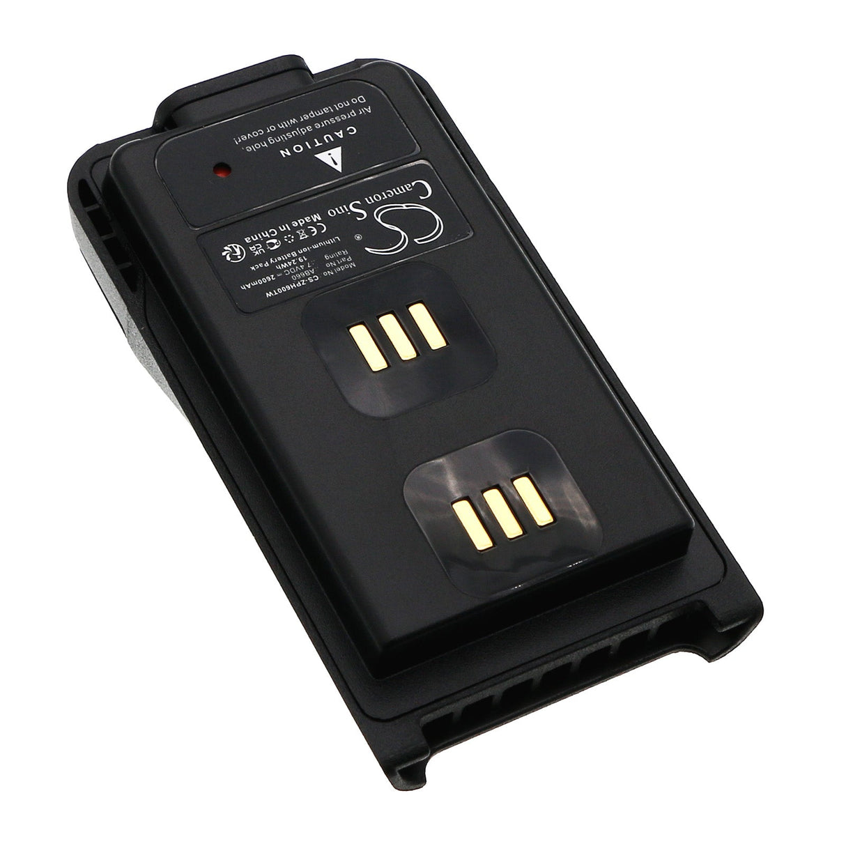 7.4V, Li-ion, 2600mAh, Two-Way Radio battery fits Zte, Ph600, Ph600l, 19.24Wh Two-Way Radio Cameron Sino Technology Limited