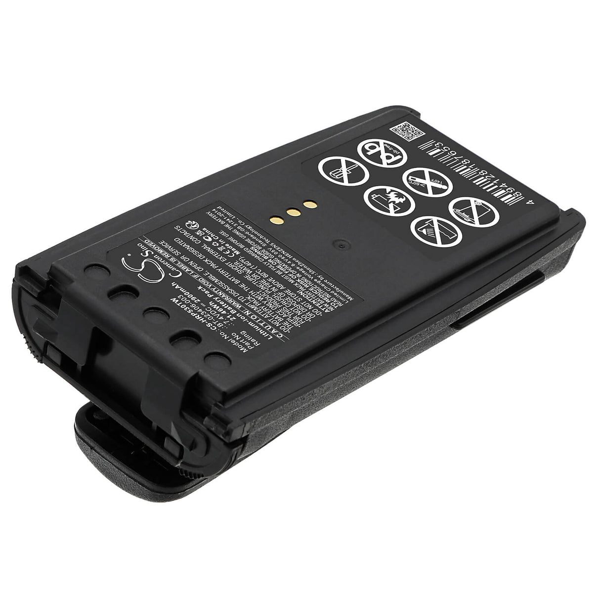 7.4V, Li-ion, 2900mAh, Two-Way Radio battery fits Harris, Bt-023406-003, P5300, P5350, 21.46Wh Two-Way Radio Cameron Sino Technology Limited