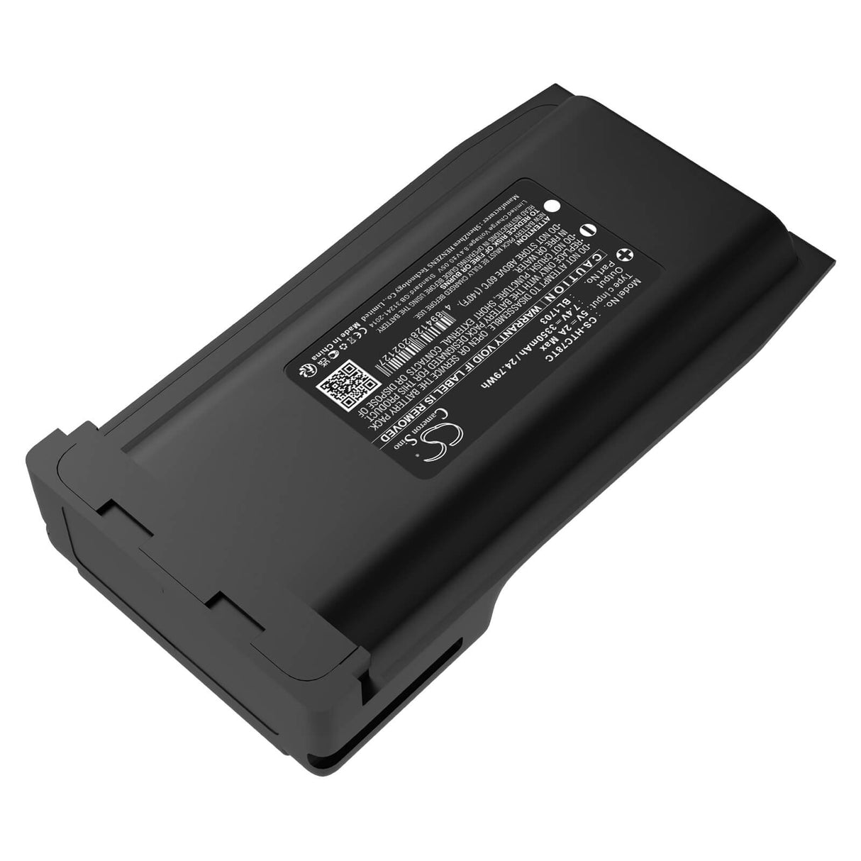 7.4V, Li-ion, 3350mAh, Battery with USB-C Charge Port fits Hyt, Tc 800m, Tc-700, 24.79Wh Two-Way Radio Cameron Sino Technology Limited