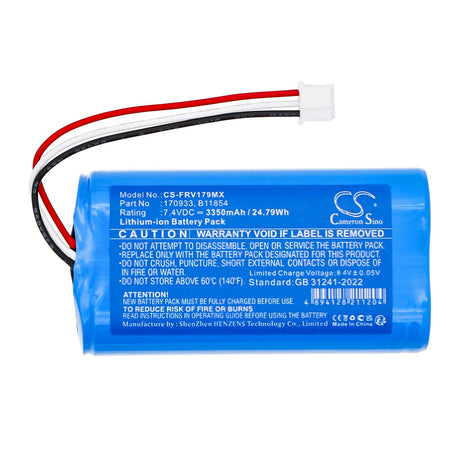 7.4V, Li-ion, 3350mAh, Medical battery fits Fresenius, Agilia Sp Mc, Agilia Sp Mc Wifi, 24.79Wh Medical Cameron Sino Technology Limited (Medical)
