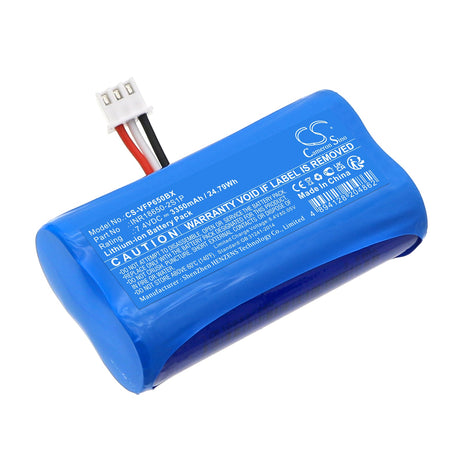 7.4V, Li-ion, 3350mAh, Payment Terminal battery fits Verifone, Inr18650-2s1p, T650p, 24.79Wh Payment Terminal Cameron Sino Technology Limited