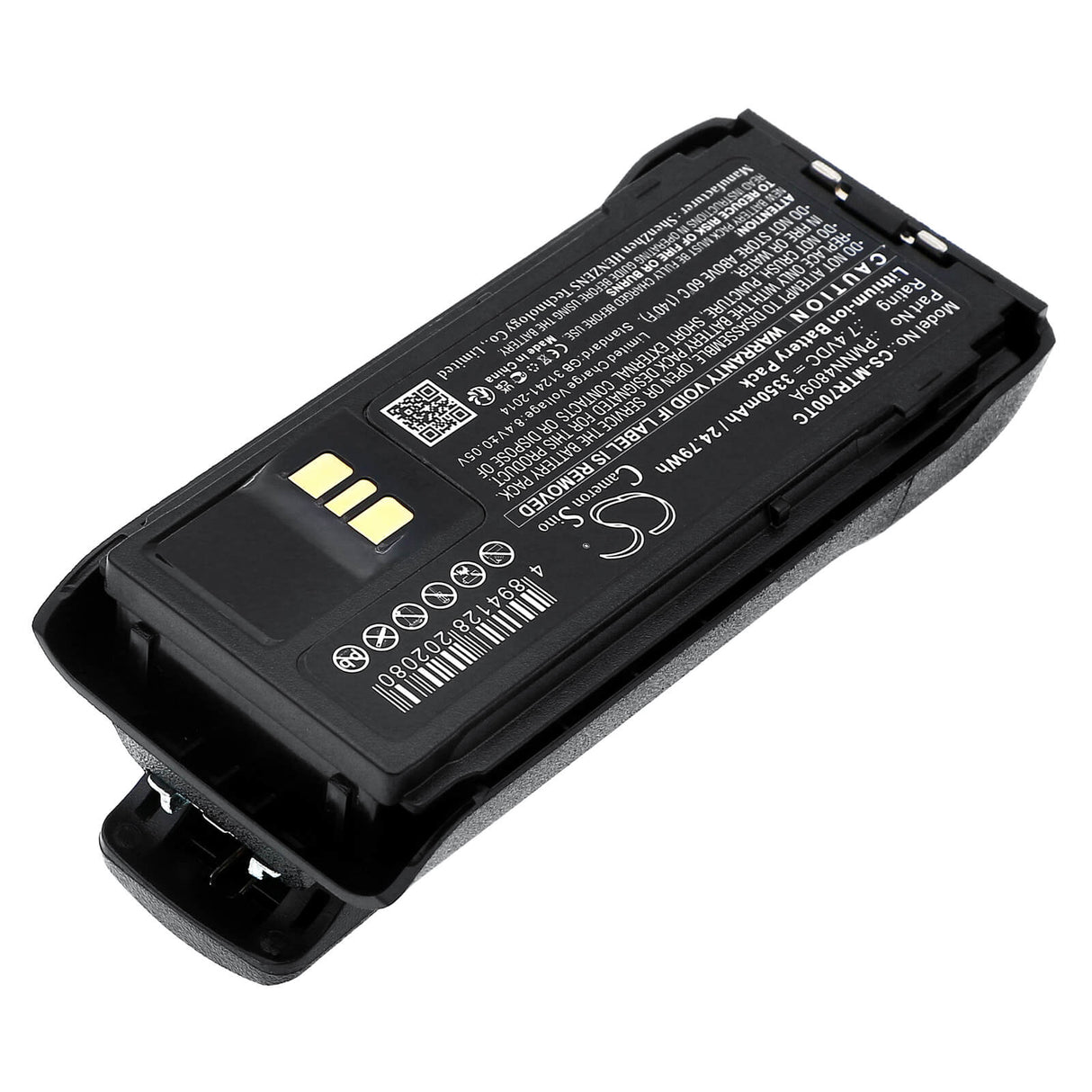 7.4V, Li-ion, 3350mAh, Two-Way Radio Battery fits Motorola, R7, R7a, 24.79Wh Two-Way Radio Cameron Sino Technology Limited