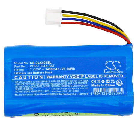 7.4V, Li-ion, 3400mAh, Transmitters & Receiver battery fits Cerevo, Liveshell X Encoder, 25.16Wh Transmitters & Receiver Cameron Sino Technology Limited