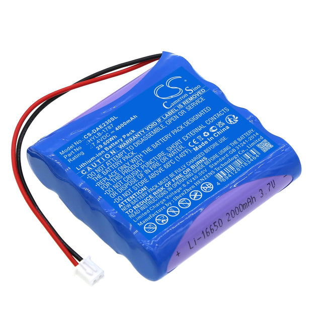 7.4V, Li-ion, 4000mAh, Equipment battery fits Deli, Hylb-1787, AE2300, Ae2300h, 29.6Wh Equipment, Survey, Test Cameron Sino Technology Limited