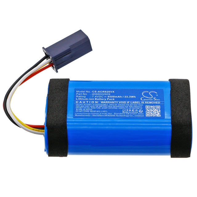 7.4V, Li-ion, 4500mAh, Vacuum battery fits Aeg, Rx9-2-6ibm, 33.3Wh Vacuum Cameron Sino Technology Limited