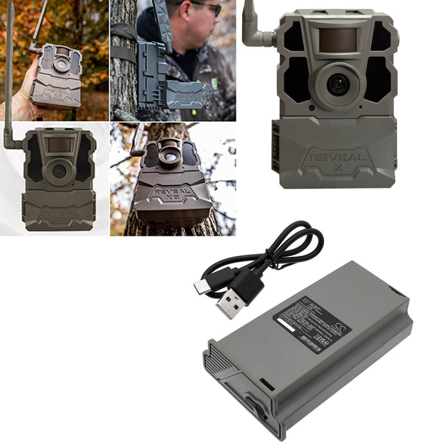 7.4V, Li-ion, 5000mAh, Sports & Outdoors battery fits Tactacam, Reveal Hunting, Reveal Sk, 37.0Wh Sports & Outdoors Cameron Sino Technology Limited