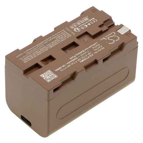 7.4v, Li-ion, 5200mah, Camera Battery Fits Blaupunkt, Cc-r900h, Erc884, 38.48wh Camera Cameron Sino Technology Limited (Camera)
