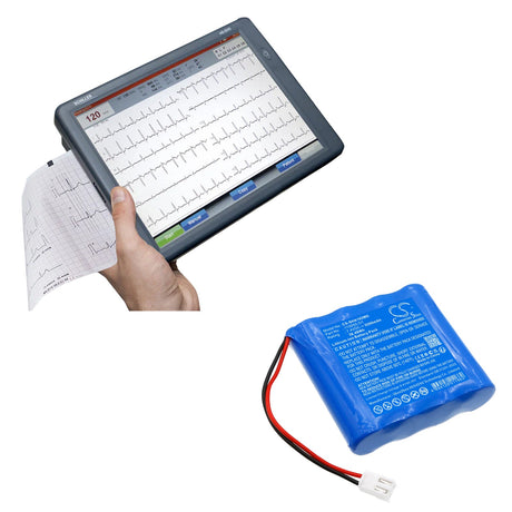 7.4V, Li-ion, 5200mAh, Medical battery fits Schiller, Cardiovit At102+, Ms-2010, 38.48Wh Medical Cameron Sino Technology Limited (Medical)
