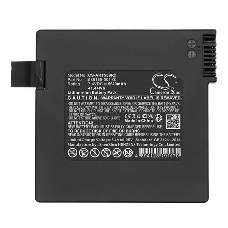 7.4V, Li-ion, 5600mAh, Cable Modem battery fits Frontier, At&t, Arris, 586185-001-00, Nvg589, Nvg589 Vdsl2 Gateway, 41.44Wh Cable Modem Cameron Sino Technology Limited