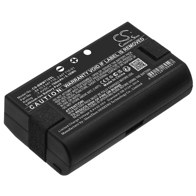 7.4V, Li-ion, 700mAh, Emergency Supply battery fits Bmw, 2 447 710-01, 118i 2018, 118i 2019, 5.18Wh Emergency Supply Cameron Sino Technology Limited