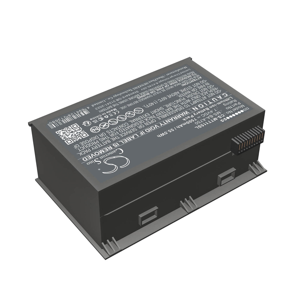 7.4V, Li-ion, 7500mAh, Equipment, Survey, Test battery fits Micsig, Sto1000, Sto1000c/e, 55.5Wh Equipment, Survey, Test Cameron Sino Technology Limited