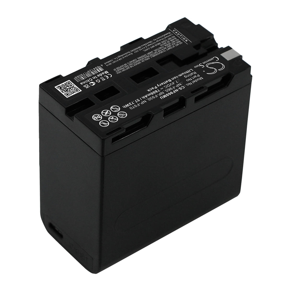 7.4v, Li-ion, 7800mah, Camera Battery Fits Sound Devices, 633 Mixer, Pix 240i, 57.72wh Camera Cameron Sino Technology Limited (Camera)