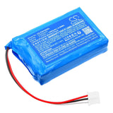 7.4V, Li-Polymer, 1200mAh, Speaker battery fits Philips, Css5235y, Css5235y/93, 8.88Wh Speaker Cameron Sino Technology Limited