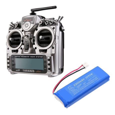7,4V, Li-Polymer, 2300mAh, batterie de télécommande compatible avec Frsky, X9d Plus, X9dp2019, 17,02Wh Télécommande Cameron Sino Technology Limited
