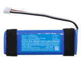 7.4V, Li-Polymer, 3400mAh, Speaker battery fits Harman/kardon, Esquire, 25.16Wh Speaker Cameron Sino Technology Limited