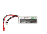 7.4V, Li-Polymer, 450mAh, batterie FPV compatible avec Cameron Sino, Cameron Sino 450mAh 7.4V 60C 2S1P Lipo, Cameron Sino 450mAh 7.4V 60C 2S1P Lipo, 3.33Wh FPV Cameron Sino Technology Limited