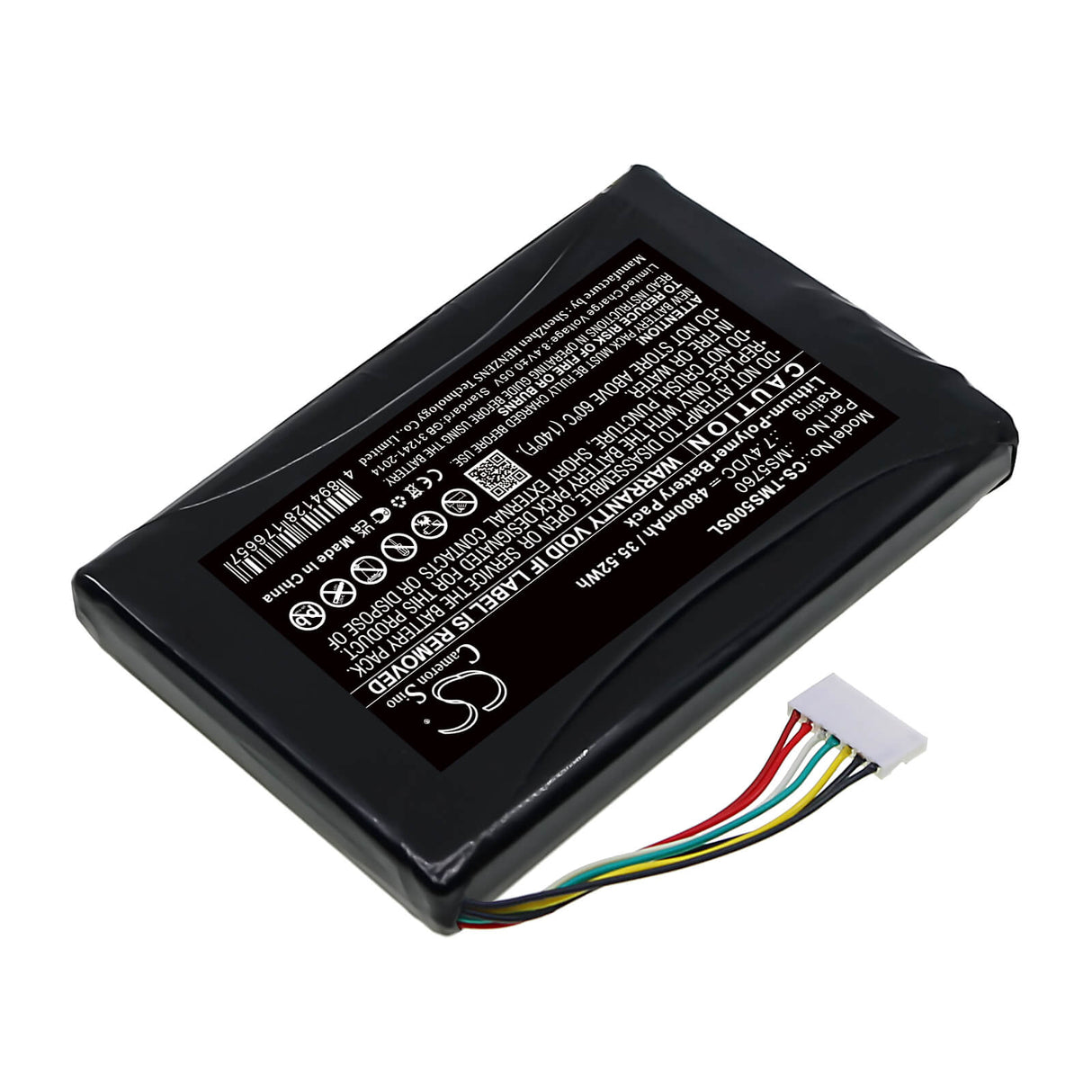 7.4V, Li-Polymer, 4200mAh, Tablet battery fits Peoplenet, Trimble, Ms5760, Trimble Ms5, Trimble Ms5n, 31.08Wh Tablet Cameron Sino Technology Limited