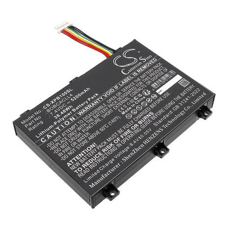7.4V, Li-Polymer, 5200mAh, Tablet battery fits Xplore, Bobcacll4, Bobcat Rugged Ix101b1 Tablet, Xplore Thinkpad P72, 38.48Wh Tablet Cameron Sino Technology Limited
