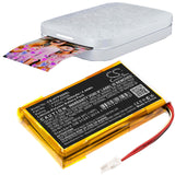7.4V, Li-Polymer, 600mAh, Photo Printer battery fits Hp, 1as84-60006, Sprocket 200, 4.44Wh Photo Printer Cameron Sino Technology Limited