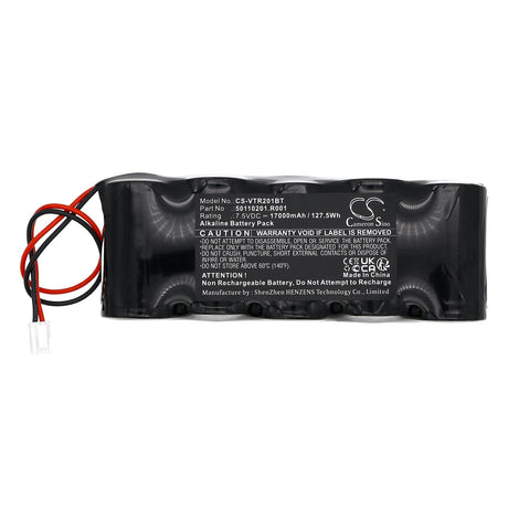 7.5V, Alkaline, 17000mAh, Alarm System battery fits Venitem, Sirene Rio, 127.5Wh Alarm System Cameron Sino Technology Limited