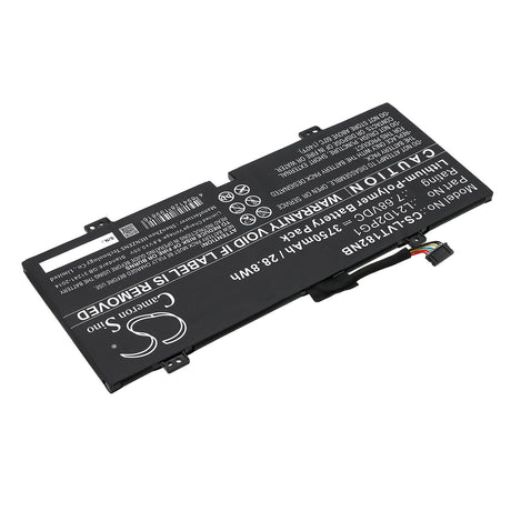 7.68V, Li-Polymer, 3750mAh, Notebook Battery fits Lenovo, 10w-82st Tablet, 10w-82st0000jp, 28.8Wh Notebook, Laptop Cameron Sino Technology Limited