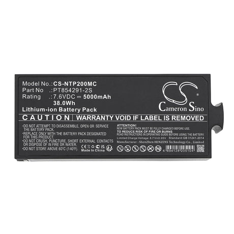 7.6V, Li-ion, 5000mAh, Camera battery fits Insta360, Pt854291-2s, Pro, Pro 2, 38Wh Camera Cameron Sino Technology Limited (Camera)