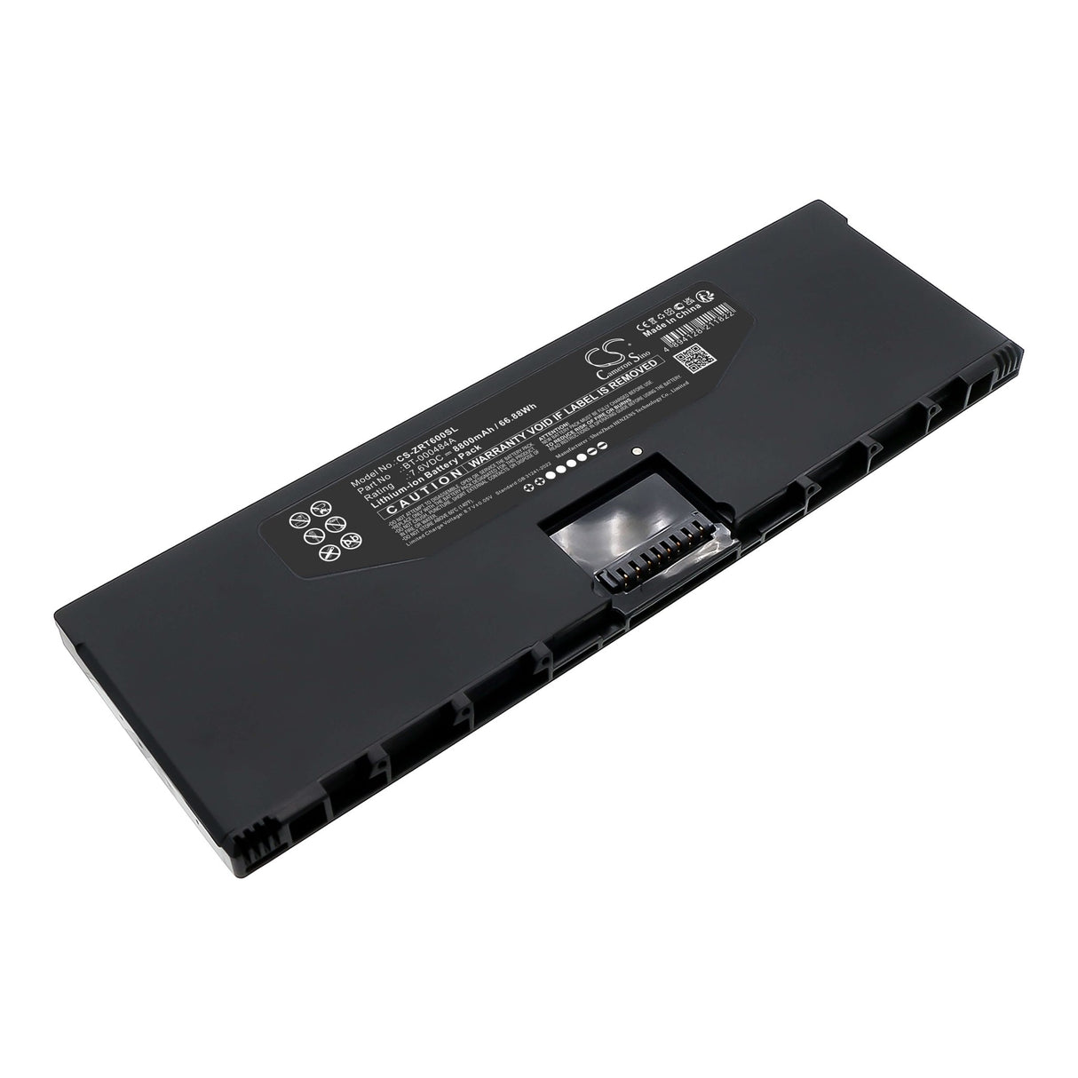 7.6V, Li-ion, 8800mAh, Tablet battery fits Zebra, Et6x, Et6xw, 66.88Wh Tablet Cameron Sino Technology Limited