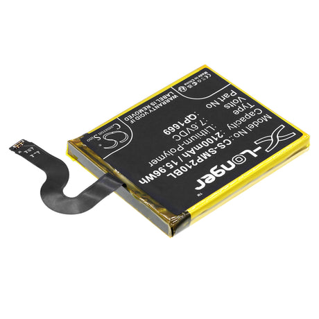 7.6V, Li-Polymer, 2100mAh, Payment Terminal battery fits Sunmi, Qp1669, V2 Pro, 15.96Wh Payment Terminal Cameron Sino Technology Limited