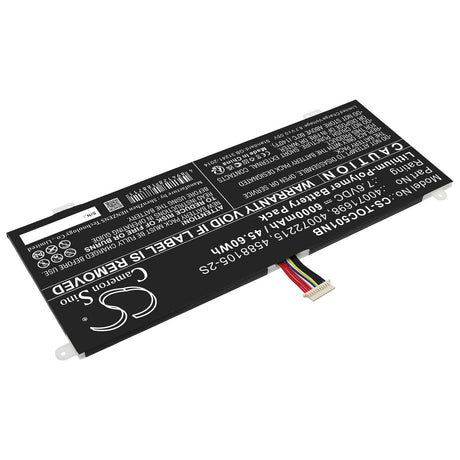 7.6v, Li-polymer, 6000mah, Battery Fits Medion, Akoya E15403, Akoya E15403(msn 30026724), 45.60wh Notebook, Laptop Cameron Sino Technology Limited