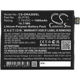 7.74V, Li-Polymer, 1900mAh, SmartPhone battery fits Oppo, Blp783, Ace2 2020, Pdhm00, 14.71Wh Mobile, SmartPhone Cameron Sino Technology Limited (Smartphone)